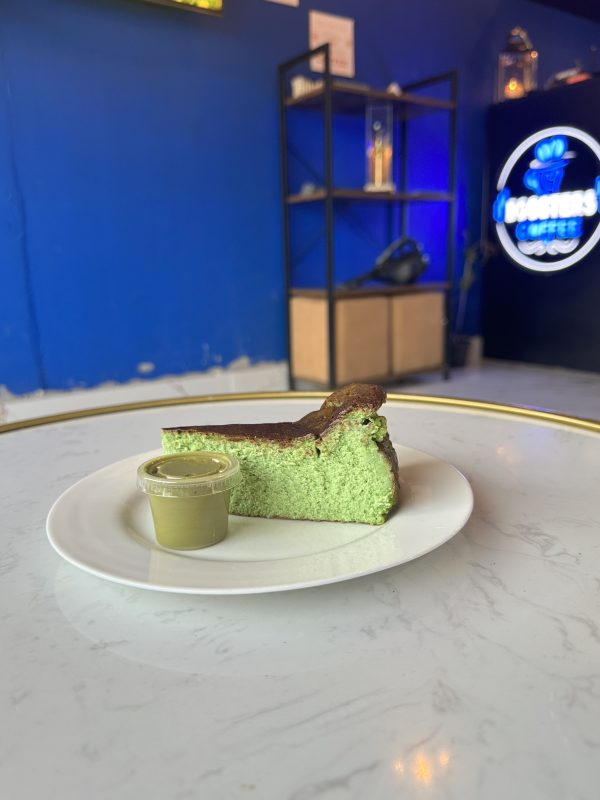 Pistachio Sebastian Cheesecake